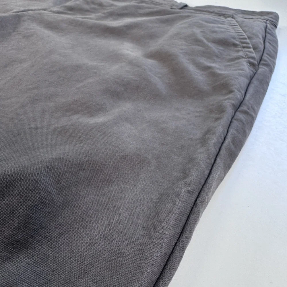 APOLIS Utility Chino Pants Mens 30x33 Gray Cotton
